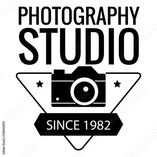Obraz na płótnie Photography studio since 1982 camera