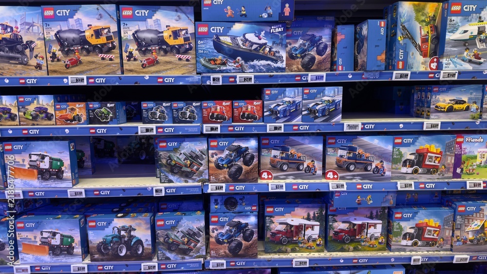 Obraz premium LEGO City Toy Store Display