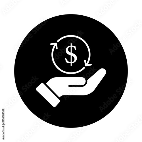 Cashback Icon, Cashback Rewards and Money Back Offers for Online Shopping and Savings, Cashback Service for Customer Rewards, Discounts and Financial Benefits