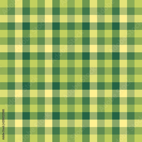 Fresh Green Checkerboard Grid Background with Natural Botanical Colors
