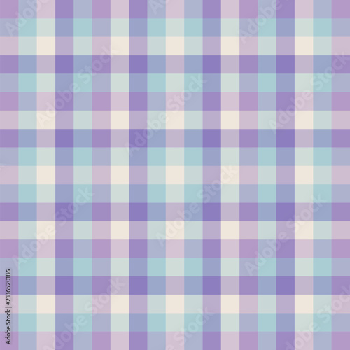 Pastel Purple Plaid Checkered Background with Cream Accents