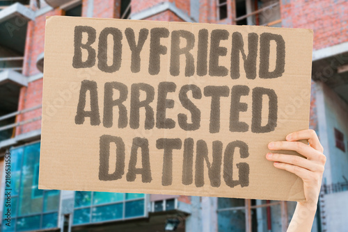 Photography "Boyfriend arrested dating" Male partner faces legal action for romantic involvement