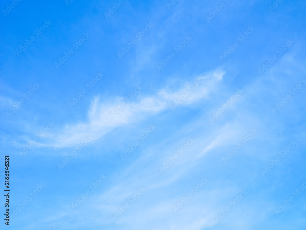 Obraz premium Blue sky with cloud
