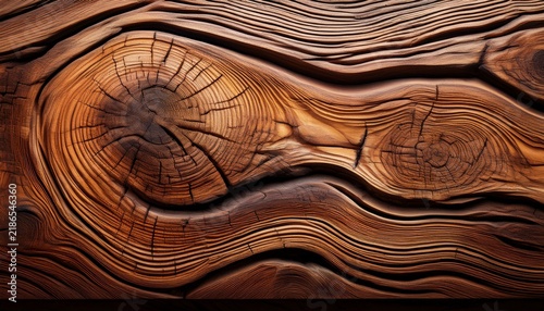 close up of textured wooden surface with intricate grooves and patterns likely caused by natural decay or insect activity