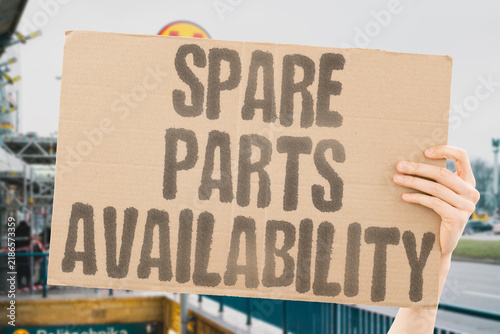 Принти на полотні "Spare parts availability" Devices need accessible replacement components for ongoing maintenance
