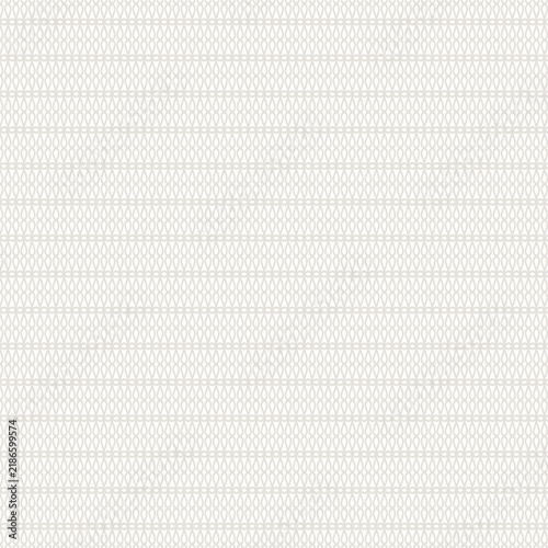 Seamless geometric pattern with repeating teardrop shapes, elegant minimalist wallpaper design, delicate white and light grey abstract background texture