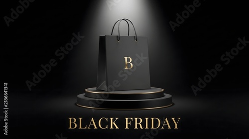 Discover sensational Black Friday deals and elevate your shopping experience with premium selections presented in an elegant, spotlighted dark setting