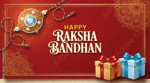 Elegant Rakhi with gift boxes for Raksha Bandhan celebration