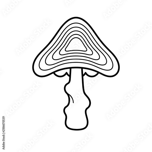 Mushroom outline