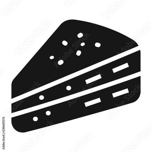 Black pizza with melted cheese and toppings