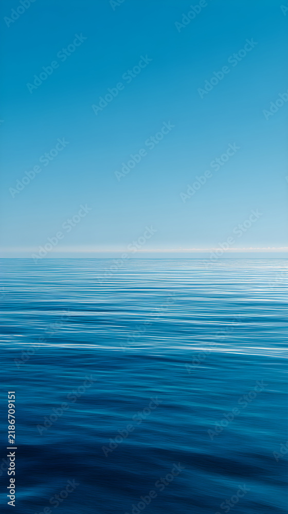 Fototapeta premium blue sky and sea