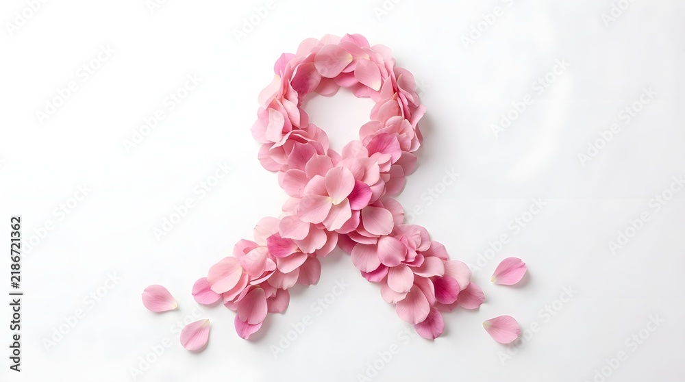 Fototapeta premium Raising awareness and supporting research a comprehensive look at breast cancer prevention early detection treatment and hope for the future