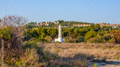Fotografie Leuchtturm Possidi Beach
