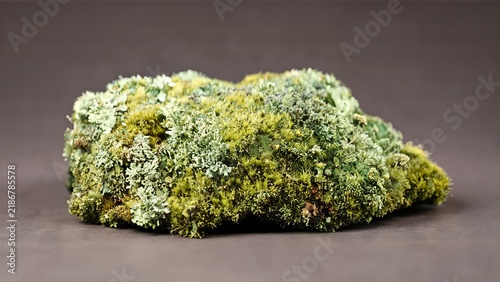 Obraz na płótnie Native Mountain Lichen and Moss Patch Texture 