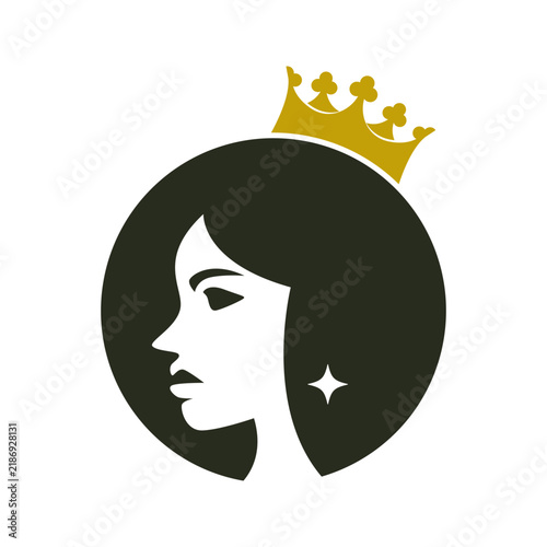 Queen Logo Icon Design