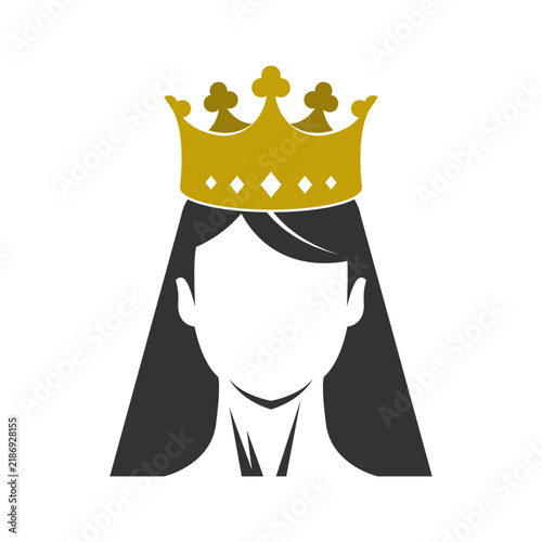 Queen Logo Icon Design