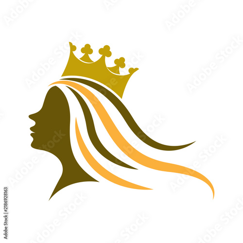 Queen Logo Icon Design