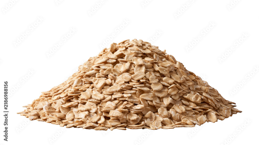 Obraz premium Pile of Rolled Oats