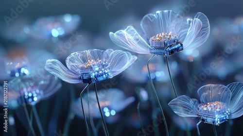 cyber_flowers, glowing_flowers, digital_flowers, futuristic_flowers