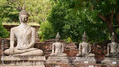 Принти на полотні statue of buddha