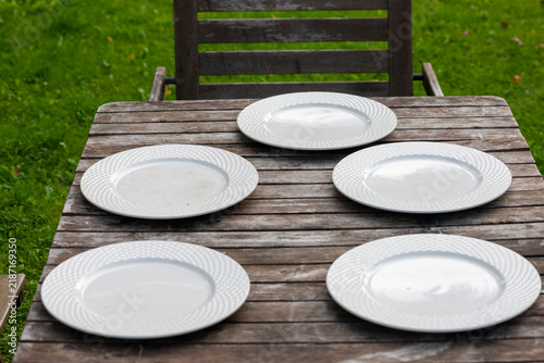 dining table with no food