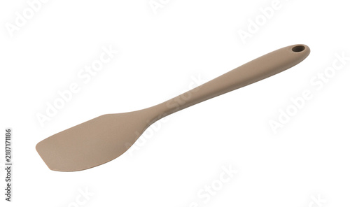 Silicone spatula kitchen utensil for baking and cooking