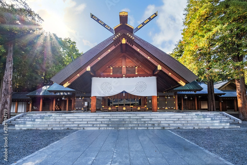 Hokkaido Shrine in Sapporo, Hokkaido, Japan