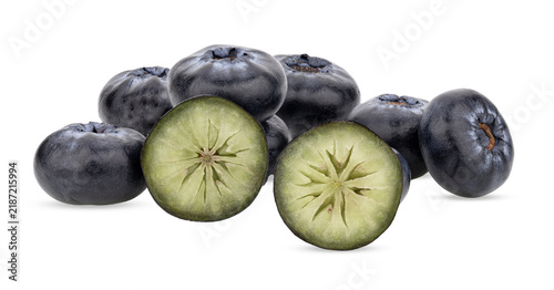 Fresh blueberry isolated on transparent png