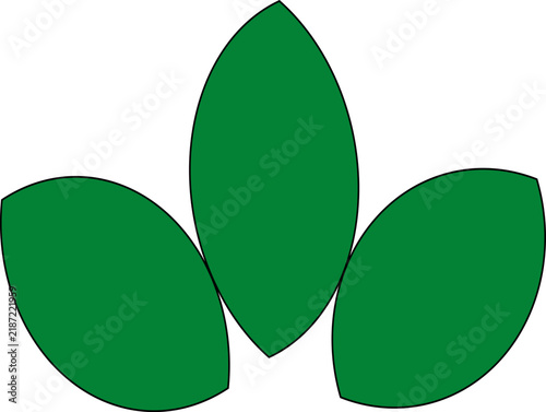 green leaf logo