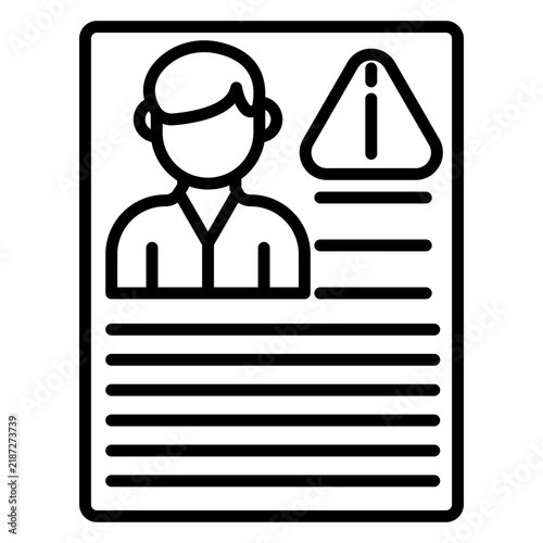 Whistleblower Report Icon