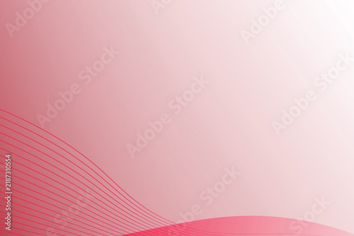 Abstract Red and White Gradient with Wavy Lines Background