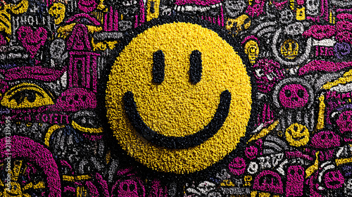 background supporting happy, smiling feelings