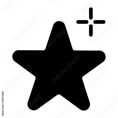 star favorite line icon