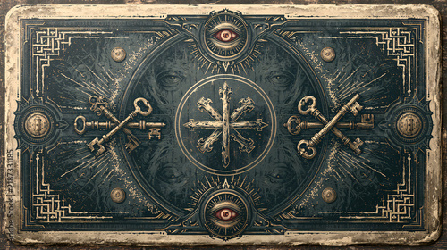 Ancestral Crossroads: Hoodoo Protection Tarot Back