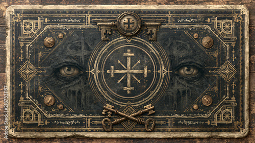 Ancestral Crossroads: Hoodoo Protection Tarot Back