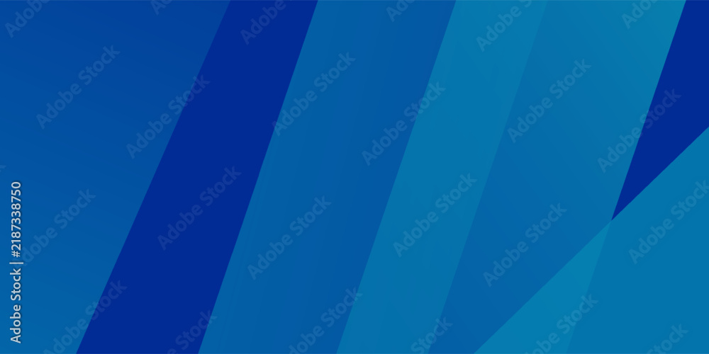 Obraz premium Blue abstract gradient shapes background. Vector illustration