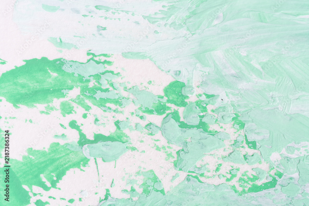 Fototapeta premium Green artistic background for eco and sustainable branding.
