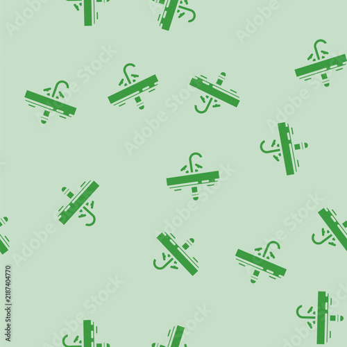 Принти на полотні wall mounted sink glyph vector seamless pattern