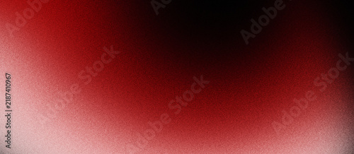 Abstract Red Glow Gradient Background with Grainy Noise Texture and Dark Black Space
