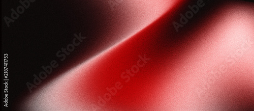 Abstract Red Glow Gradient Background with Grainy Noise Texture and Dark Black Space