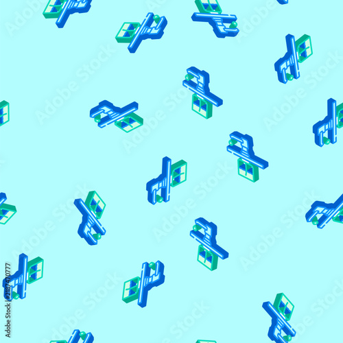 фотографія soap dispenser on sink isometric seamless pattern