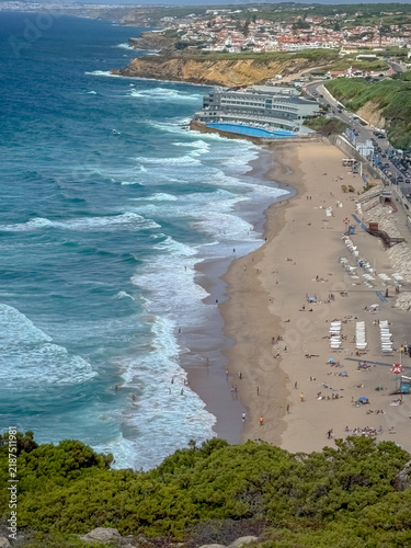 Fototapeta coastline with ocean view