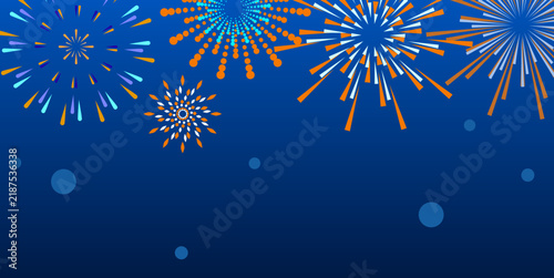 Happy New Year beautiful background design, holiday banner, celebration divider