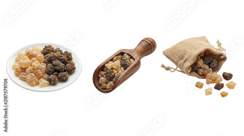 Natural Frankincense and Myrrh Resin Tears for Aromatic Incense