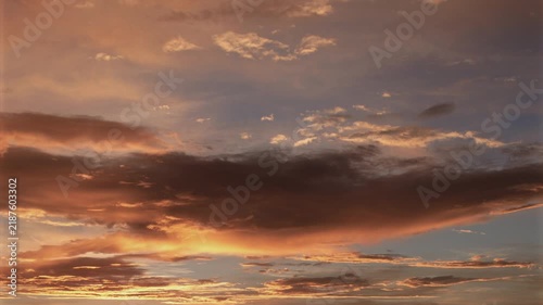 Dramatic Cloud Sunrise Timelapse Background