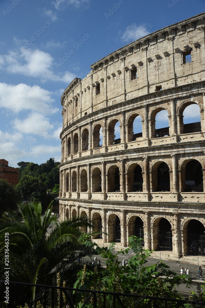 Obraz premium El Coliseo Romano en Roma, Italia