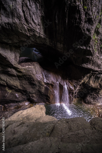 Fotografie Slowenien Triglav Nationalpark Klamm, Wasserfall