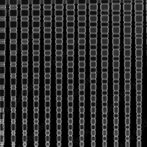 Digital Grid Pattern Abstract Background