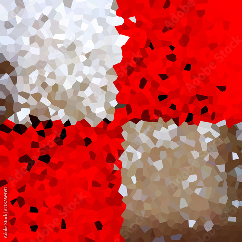 Modern Crystallized Pointillism Texture Abstract