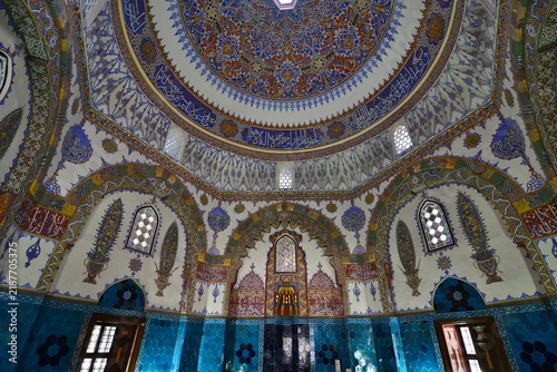 Photography A view of the Tomb of Cem Sultan in the city of Bursa, Turkey